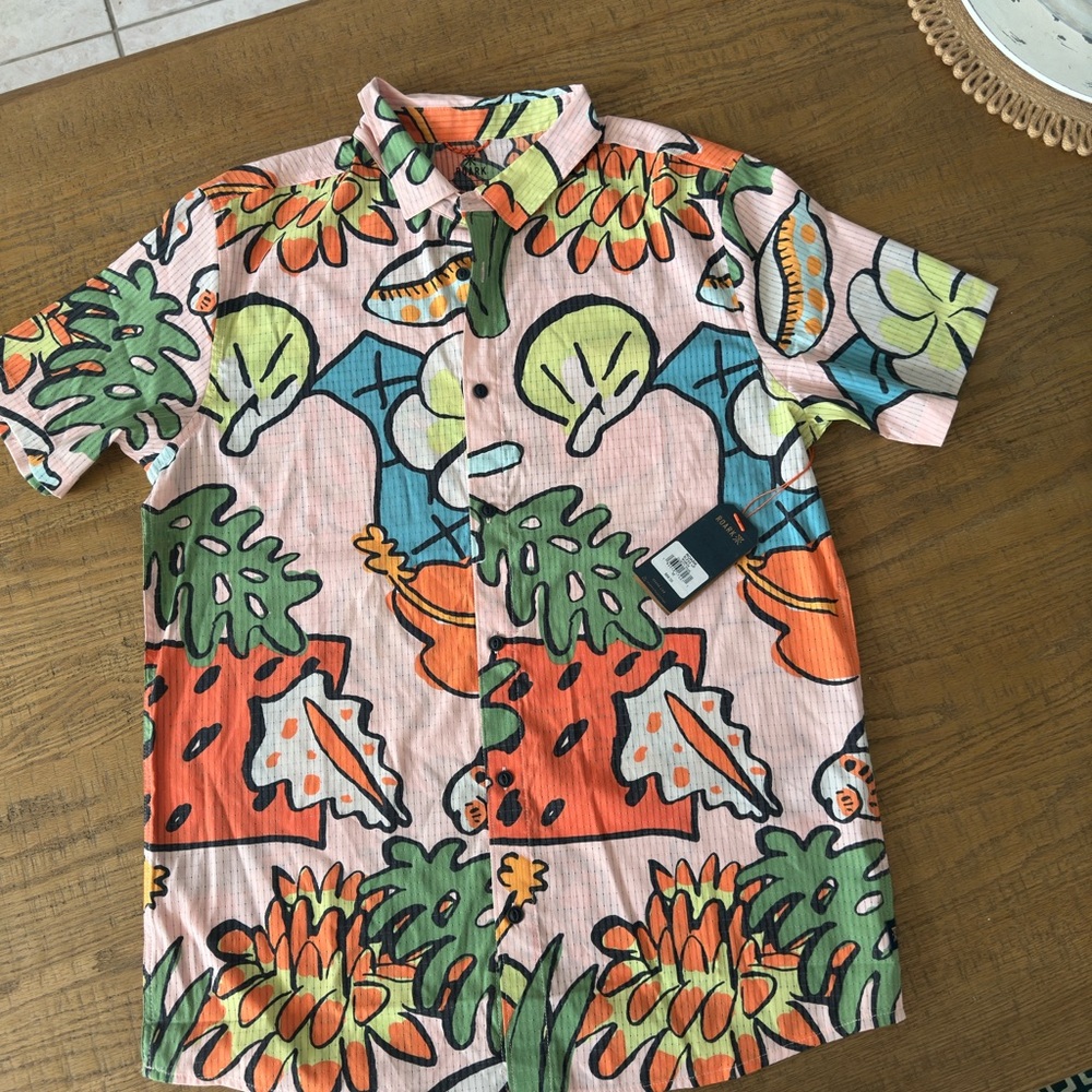 🌴 ROARK Passage Series Button-Up Shirt – NWT 🌴